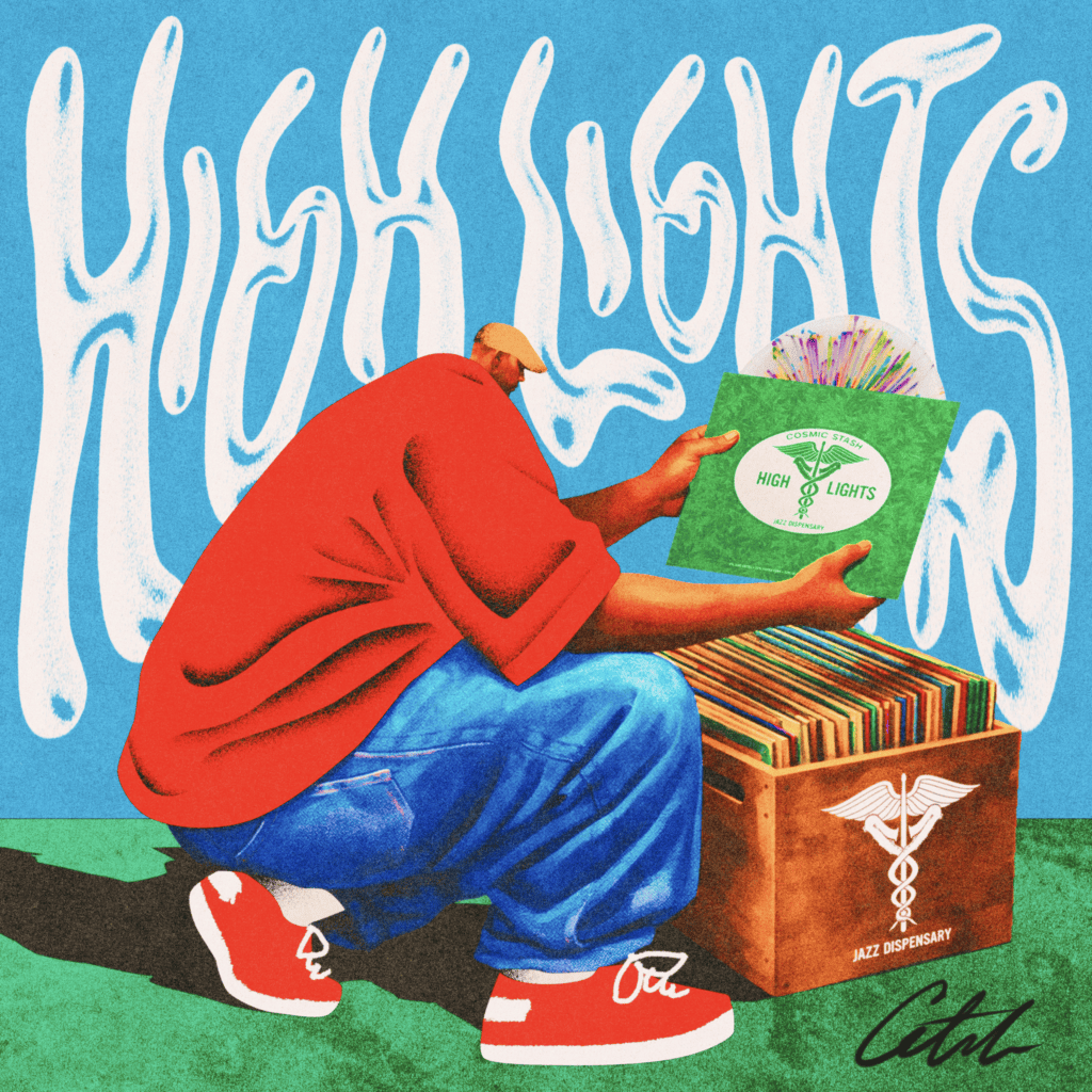 Featured Image for “JAZZ DISPENSARY CELEBRATES A DECADE OF GOOD VIBES AND DEEP CUTS WITH LIMITED-EDITION LP, COSMIC STASH: HIGH LIGHTS, AND GLOBAL LISTENING PARTIES”